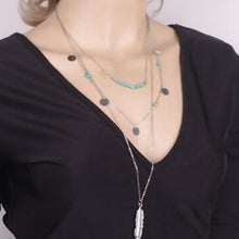 Load image into Gallery viewer, Flawless Women Multilayer Irregular Necklace Gold