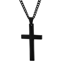 Load image into Gallery viewer, Fashion Unisex's Men Black Cross