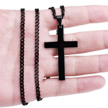 Load image into Gallery viewer, Fashion Unisex's Men Black Cross