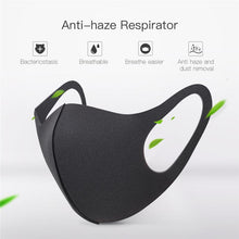 Load image into Gallery viewer, Face Mask Black Breathable