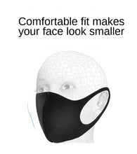 Load image into Gallery viewer, Face Mask Black Breathable